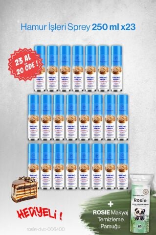 23 AL 20 ÖDE Hamur İşleri Sprey Premium 250 ML Hediyeli
