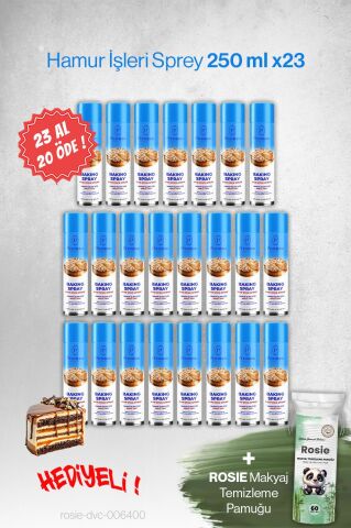 23 AL 20 ÖDE Hamur İşleri Sprey Premium 250 ML Hediyeli