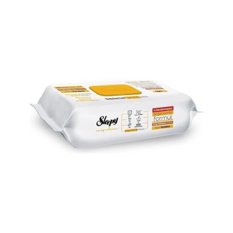 Sleepy Easy Clean Arap Sabunu Katkılı Yüzey Temizlik Havlusu 3X100 (300 Yaprak)