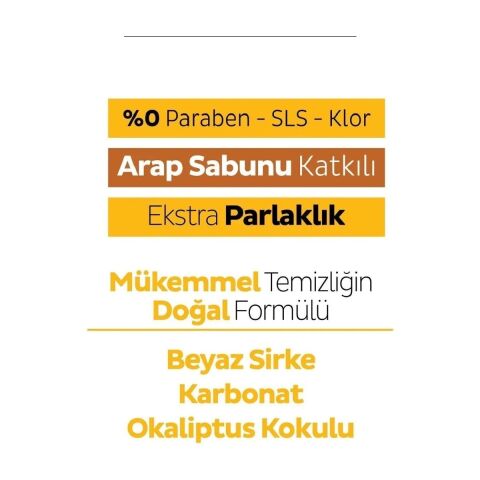 Sleepy Easy Clean Arap Sabunu Katkılı Yüzey Temizlik Havlusu 3X100 (300 Yaprak)