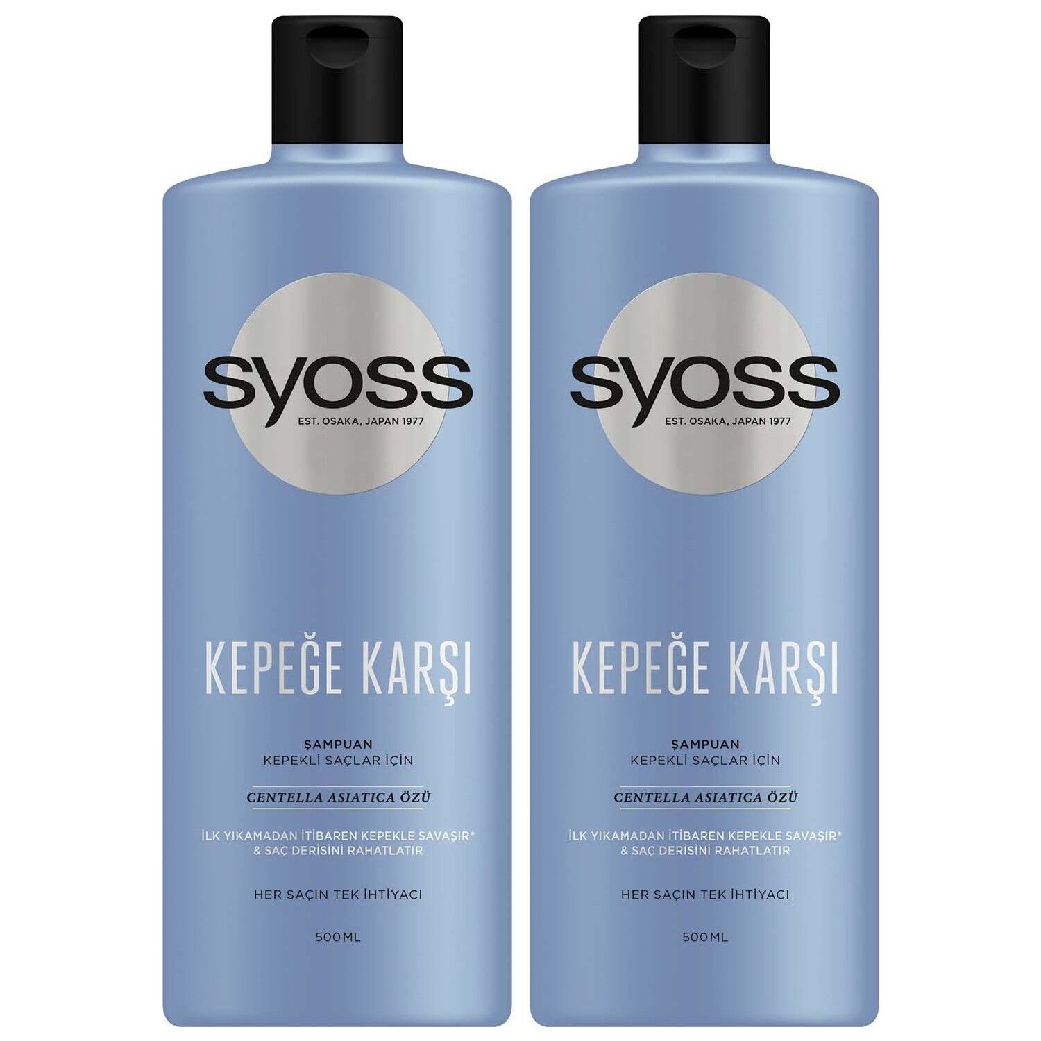 Syoss Kepeğe Karşı Şampuan 500 ml x 2 Adet