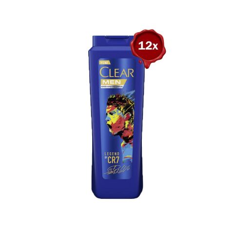 Clear Men Kepeğe Karşı Etkili Şampuan Legend By Cr7 Cristiano Ronaldo 325 ml x 12