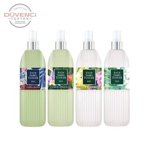 Eyüp Sabri Tuncer Kolonya Seti, Paris Gecesi, Verbena & Zinde, Yasemin,Yağmur Ormanları 150 ml