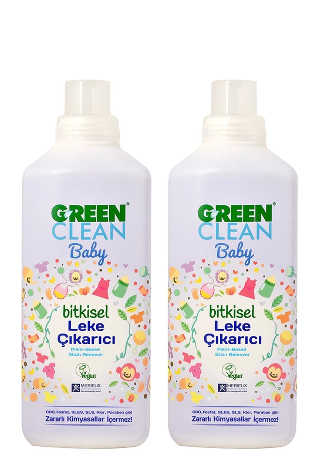 Green Clean Baby Leke Çıkarıcı 1 L x 2
