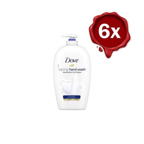 Dove Caring Hand Wash Nemlendirici Sıvı Sabun x 6