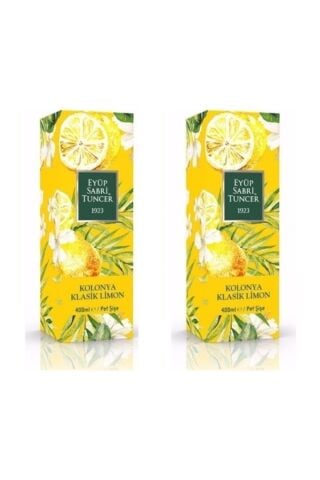 Klasik Limon Kolonyası 400 Ml - Pet Şişe 2 Adet