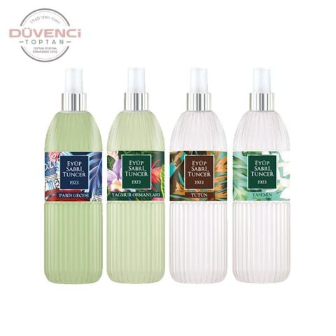 Eyüp Sabri Tuncer Kolonya Seti, Paris Gecesi, Yasemin, Yağmur Ormanları, Tütün Kolonyası 150 ml