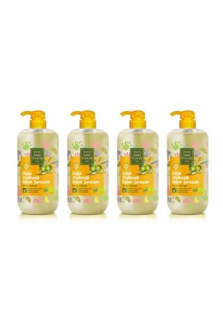 Eyüp Sabri Tuncer 4'lü Zeytinyağlı Bebek Şampuanı 600 ml