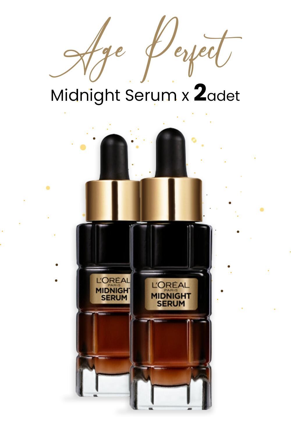Loreal Paris Age Perfect Midnight Serum 30 ml x 2 Adet