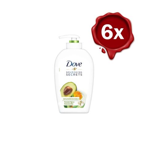 Dove Avokado Yağı ve Kalendula Özlü Nemlendiricili Sıvı Sabun x 6