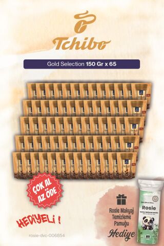 Tchibo 150 Gr Gold Selection 65'li Çok Al Az Öde Çözünebilir Kahve ve Pamuk