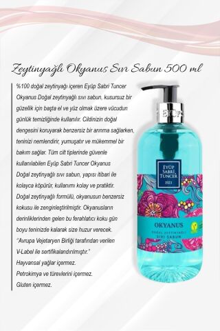 Zeytinyağlı Okyanus Sıvı Sabun 500 ML 5 Al 4 Öde ve Rosie Pamuk