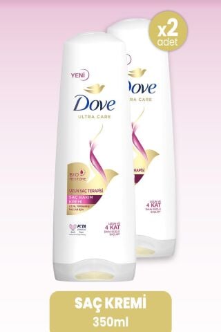 Dove Ultra Care Saç Kremi Uzun Saç Terapisi 350 ml x 2 Adet