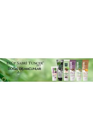 Eyüp Sabri Tuncer Doğal Aktif Bambu Karbonlu Diş Macunu 75 ml + Diş Fırçası Hediyeli