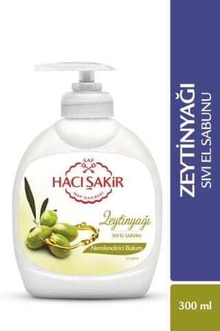Hacı Şakir Zeytinyağı Nemlendirici Bakım Sıvı El Sabunu 300 ml