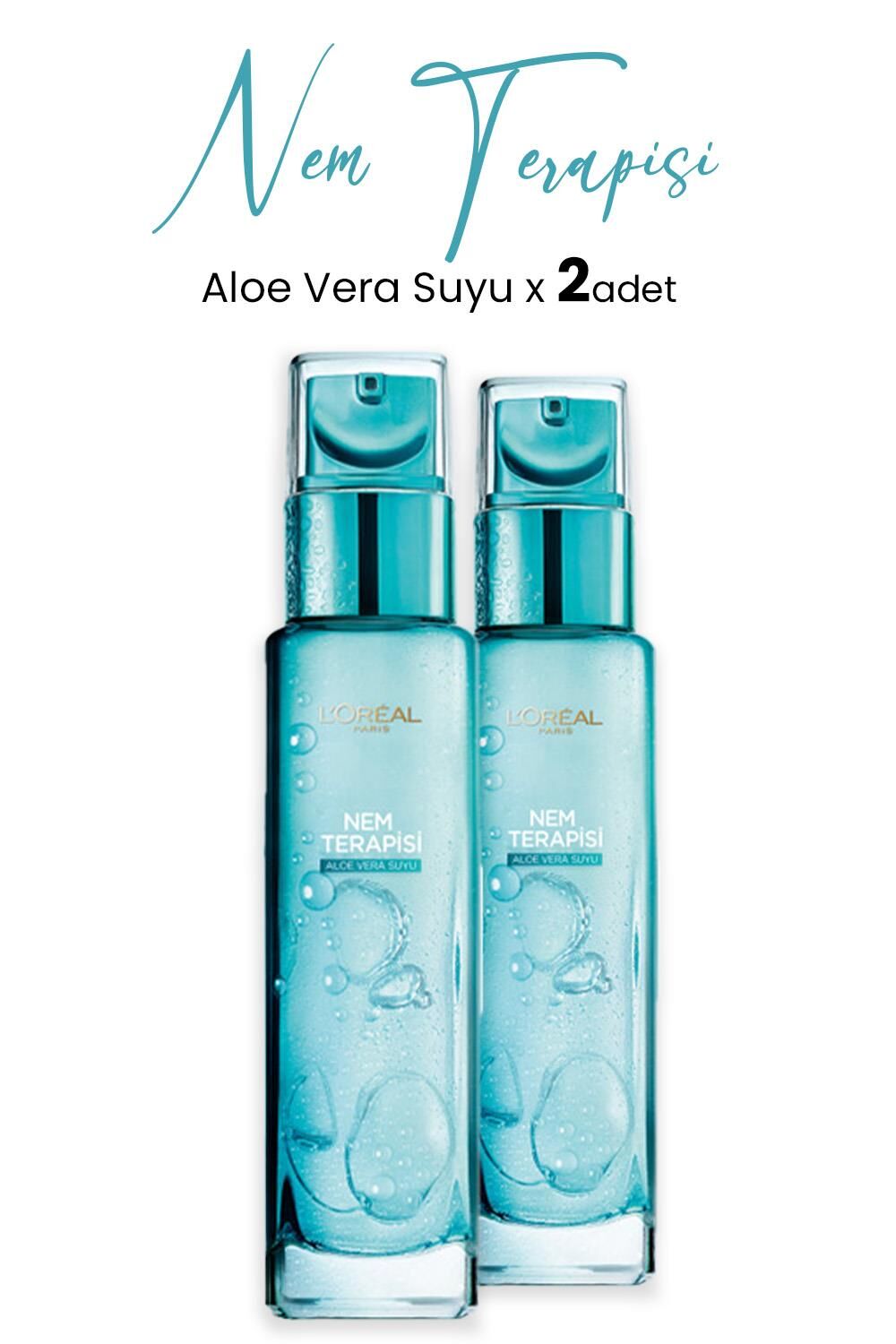 Loreal Paris Nem Terapisi Aloe Vera Suyu 70 ml x 2 Adet