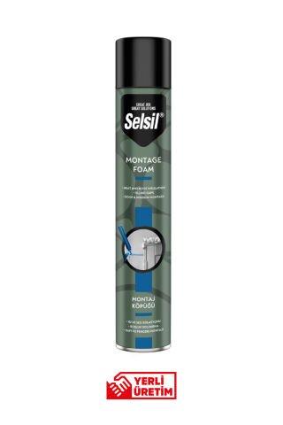 Selsil 600 ml Montaj Köpüğü Yüksek Dolgu Kapasitesi, Profesyonel İzolasyon ve Dayanıklılık
