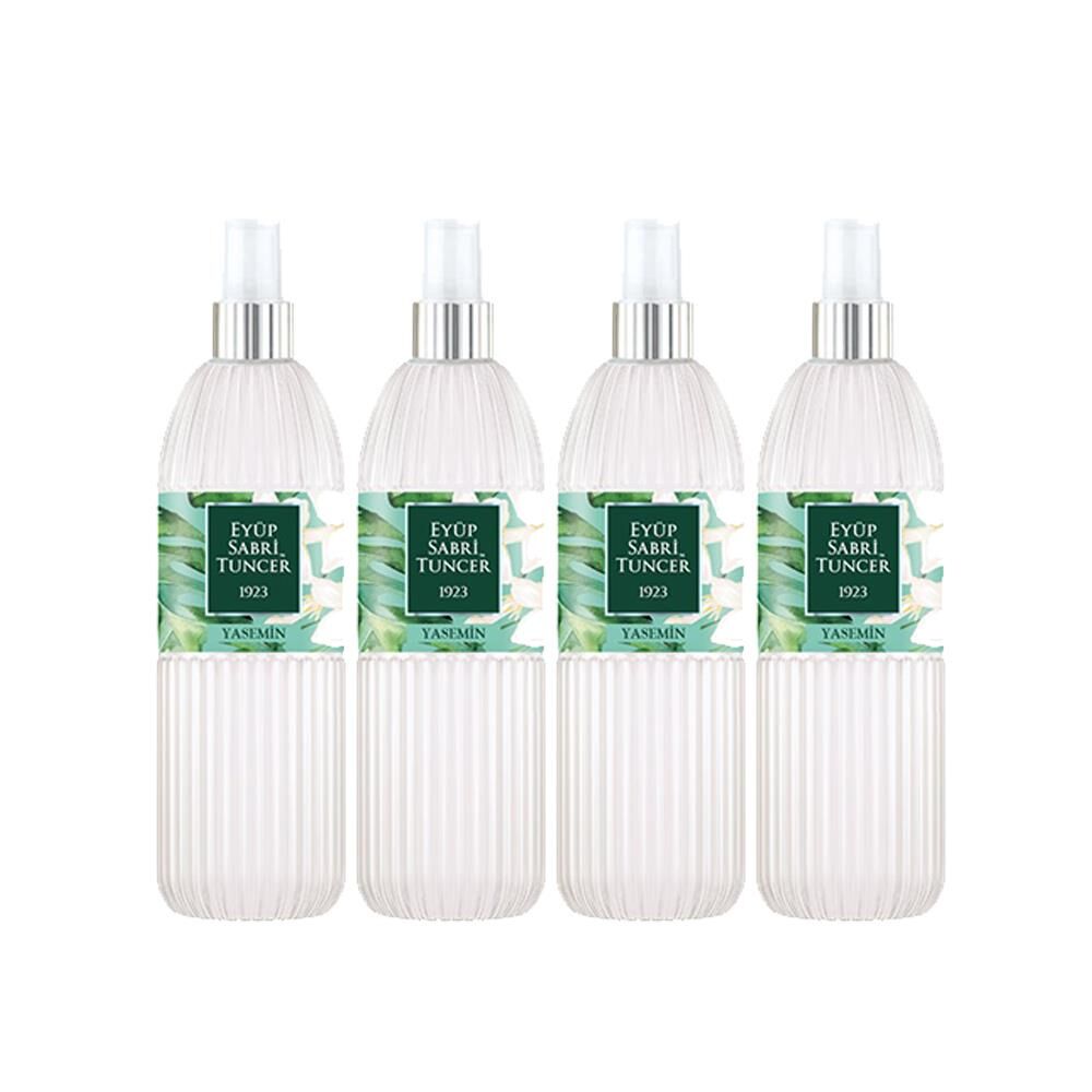 Eyüp Sabri Tuncer Yasemin Kolonyası Silindir Pet Şişe Sprey 150 ml x 4 Adet