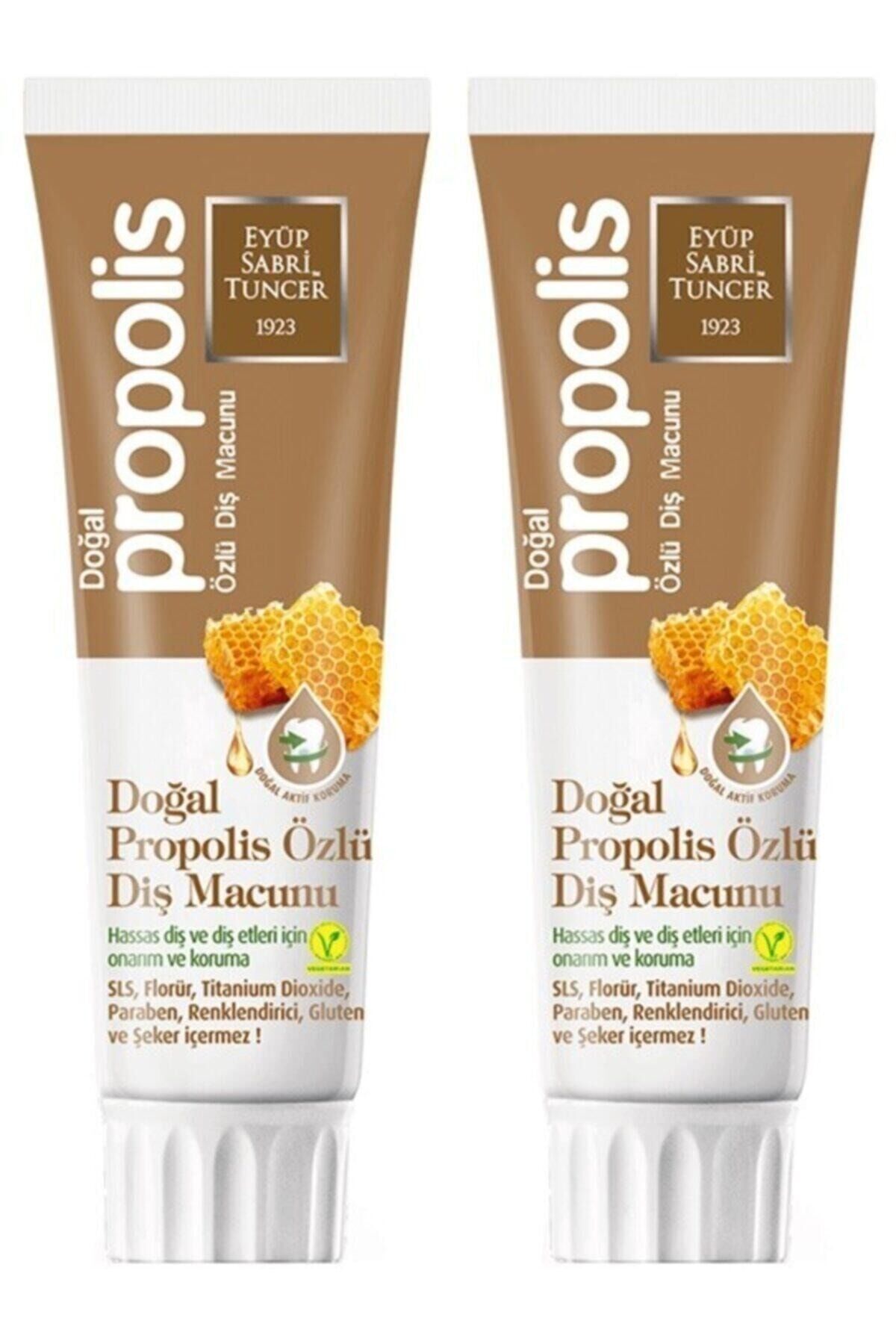 Eyüp Sabri Tuncer Doğal Propolis Özlü Diş Macunu 75 ml x 2 Adet