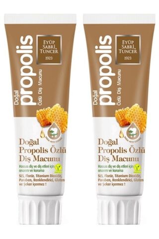 Eyüp Sabri Tuncer Doğal Propolis Özlü Diş Macunu 75 ml x 2 Adet