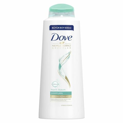 Dove Narin Bakım Şampuan 600 ML x 2