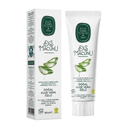 Eyüp Sabri Tuncer Diş Macunu Aloe Vera Özlü 90 ml