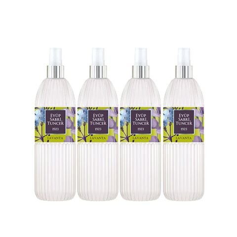 Eyüp Sabri Tuncer Lavanta Kolonyası Silindir Pet Şişe Sprey 150 Ml x 4 Adet