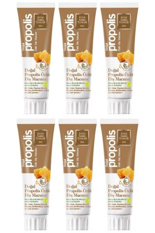 Eyüp Sabri Tuncer Doğal Propolis Özlü Diş Macunu 75 ml x 6 Adet