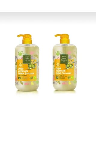 Eyüp Sabri Tuncer Doğal Zeytinyağlı Bebek Şampuanı 600 ml x 2