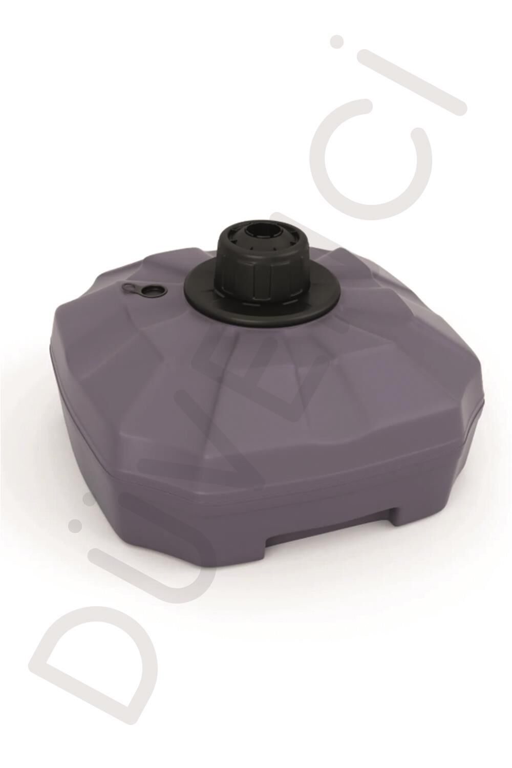 Plastik Gri Şemsiye Bidonu 42 Litre