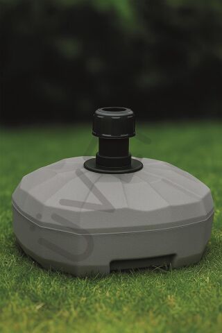 Plastik Gri Şemsiye Bidonu 42 Litre
