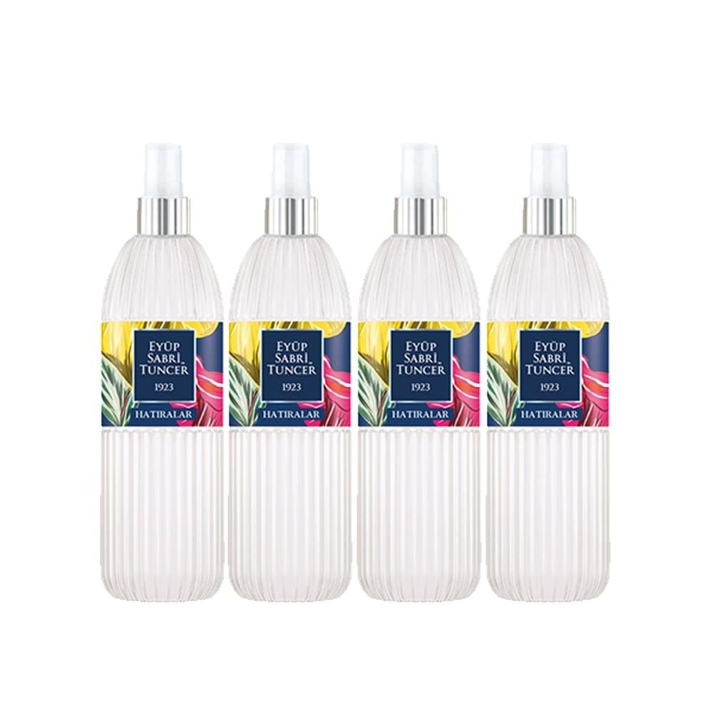 Eyüp Sabri Tuncer Hatıralar Kolonya Sprey 150 ml x 4 Adet