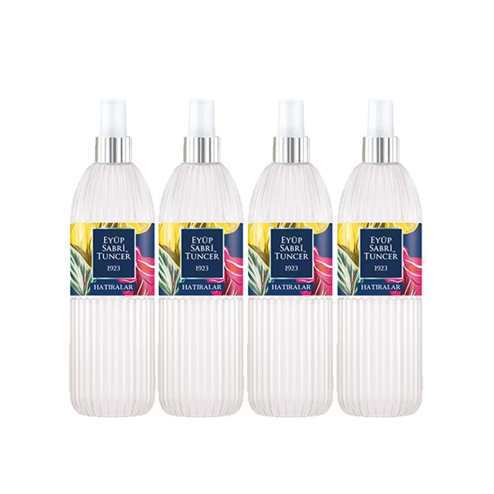 Eyüp Sabri Tuncer Hatıralar Kolonya Sprey 150 ml x 4 Adet