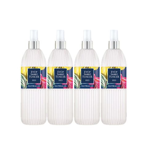 Eyüp Sabri Tuncer Hatıralar Kolonya Sprey 150 ml x 4 Adet