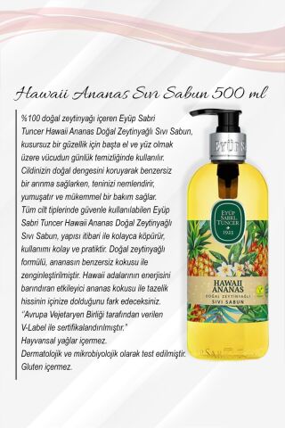 5 Al 4 Öde Hawaii Ananas Sıvı Sabun 500 ML ve Rosie Pamuk