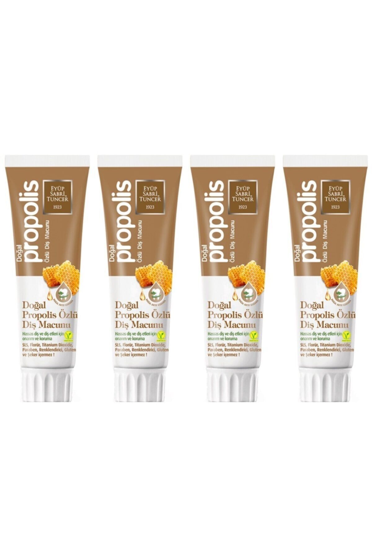Eyüp Sabri Tuncer Doğal Propolis Özlü Diş Macunu 75 ml x 4 Adet