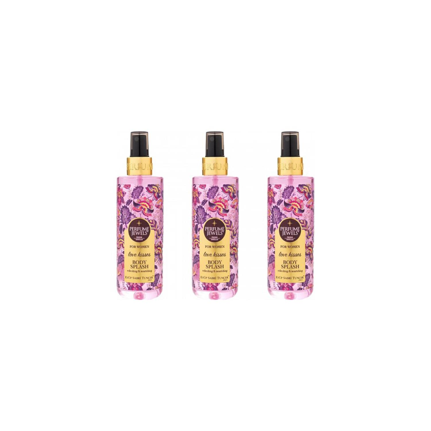 Eyüp Sabri Tuncer Pj Body Splash Love Kisses 250 ml x 3