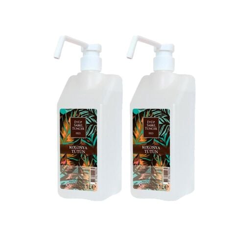Eyüp Sabri Tuncer Tütün Kolonyası Sprey Başlıklı 1 lt x 2