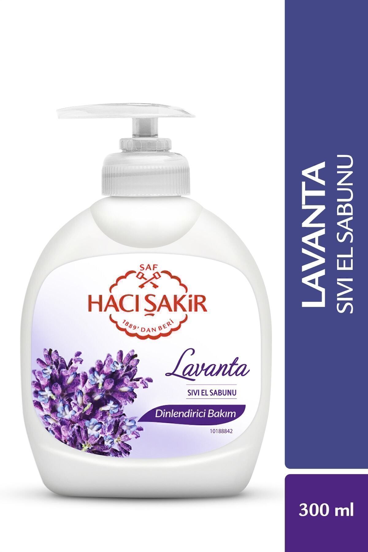 Hacı Şakir Lavanta Dinlendirici Bakım Sıvı El Sabunu 300 ml