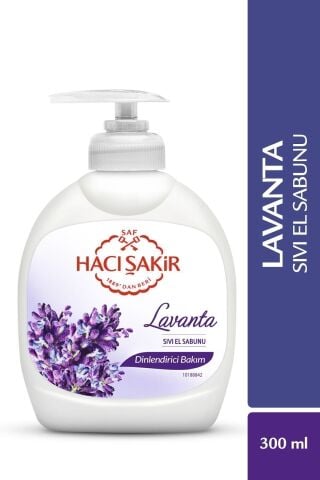 Hacı Şakir Lavanta Dinlendirici Bakım Sıvı El Sabunu 300 ml