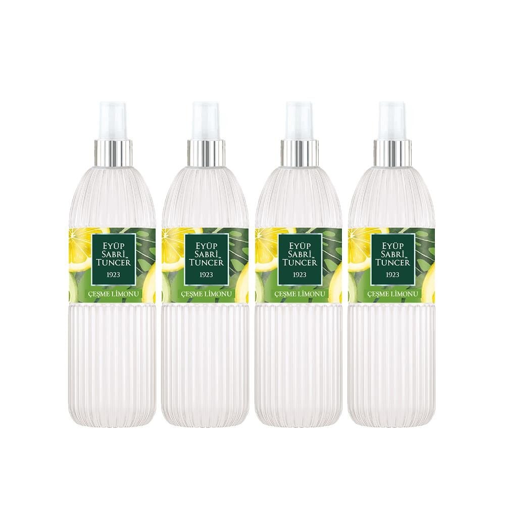 Eyüp Sabri Tuncer Çeşme Limonu Sprey Kolonya 150 ml x 4 Adet