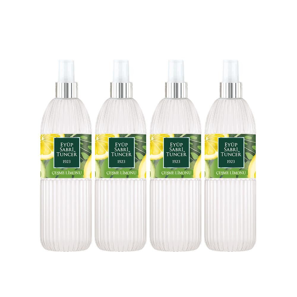 Eyüp Sabri Tuncer Çeşme Limonu Sprey Kolonya 150 ml x 4 Adet