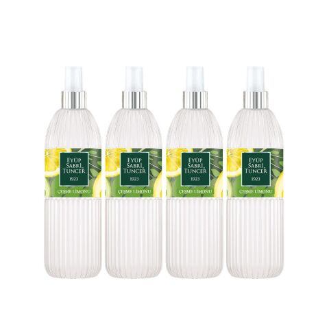 Eyüp Sabri Tuncer Çeşme Limonu Sprey Kolonya 150 ml x 4 Adet