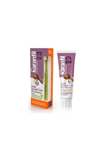 Eyüp Sabri Tuncer Doğal Karanfil Özlü Diş Macunu 75 ml + Diş Fırçası Hediyeli