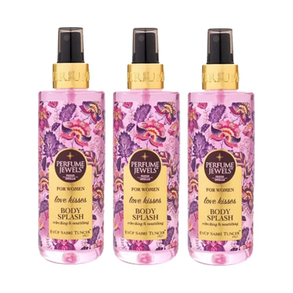 Eyüp Sabri Tuncer Pj Body Splash Love Kisses 250 ml x 3