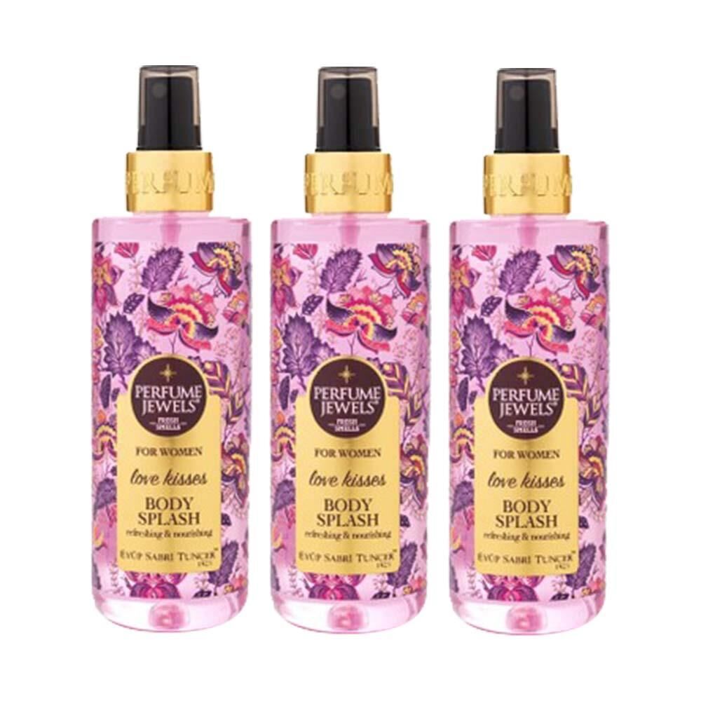 Eyüp Sabri Tuncer Pj Body Splash Love Kisses 250 ml x 3