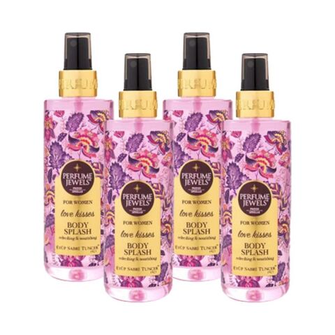 Eyüp Sabri Tuncer Pj Body Splash Love Kisses 250 ml X 4