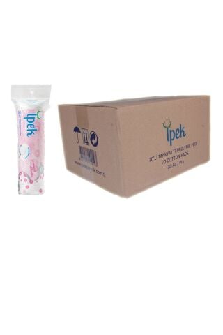 İpek Makyaj Temizleme Pedi 70'li X 30 Adet
