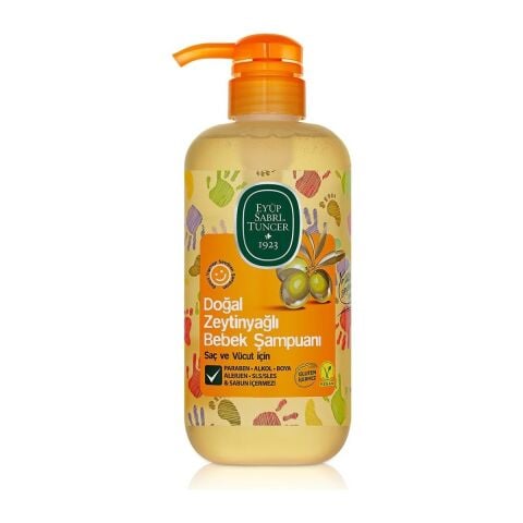 Eyüp Sabri Tuncer Doğal Zeytinyağlı Bebek Şampuanı 600 ml Pp Şişe