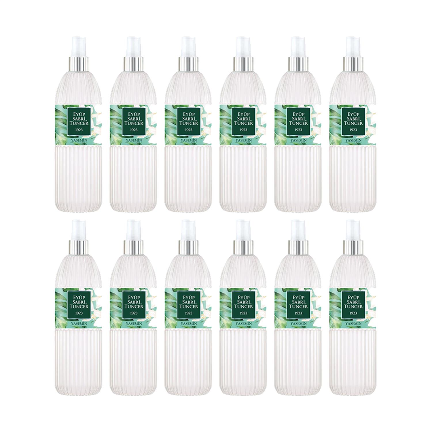 Eyüp Sabri Tuncer Yasemin Kolonyası Silindir Pet Şişe Sprey 150 ml x 12 Adet